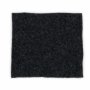 BIO Baumwollfleece anthrazit melange Doubleface
