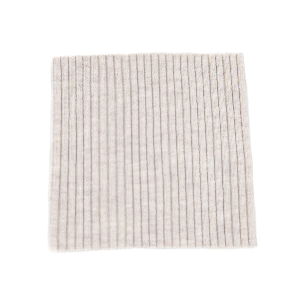 Bündchen grobripp beige