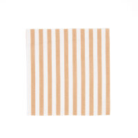Baumwollgewebe Streifen beige