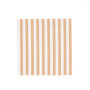 Baumwollgewebe Streifen beige