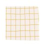 Musselin Grid ochre creme EP