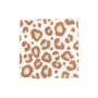 Stretch Frottee Leo beige off white