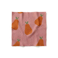 Feincord Babycord Birnen coral rose