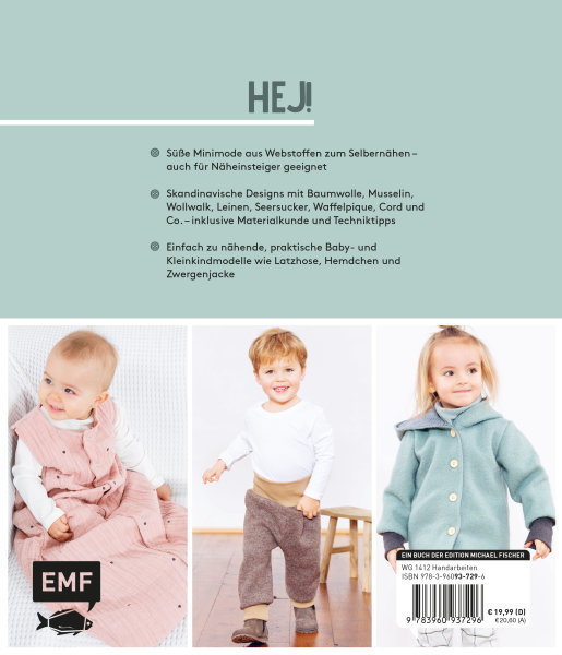 Hej. Minimode – Kleidung nähen für Babys und Kleinkinder